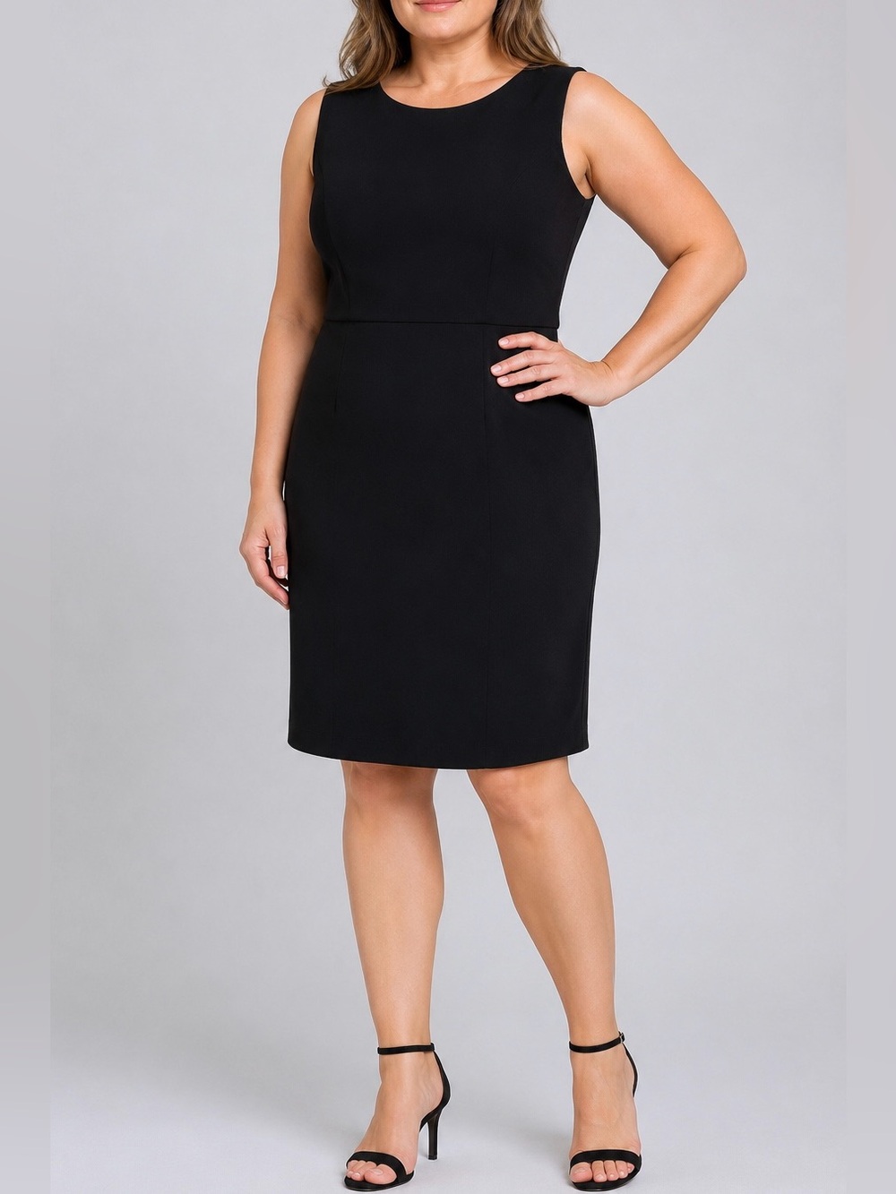APT. 9 | Classic Black Sleeveless Sheath Dress | Size 12 | EUC | Office | Formal